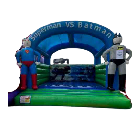 4m x 4m SUPERMAN VS BATMAN