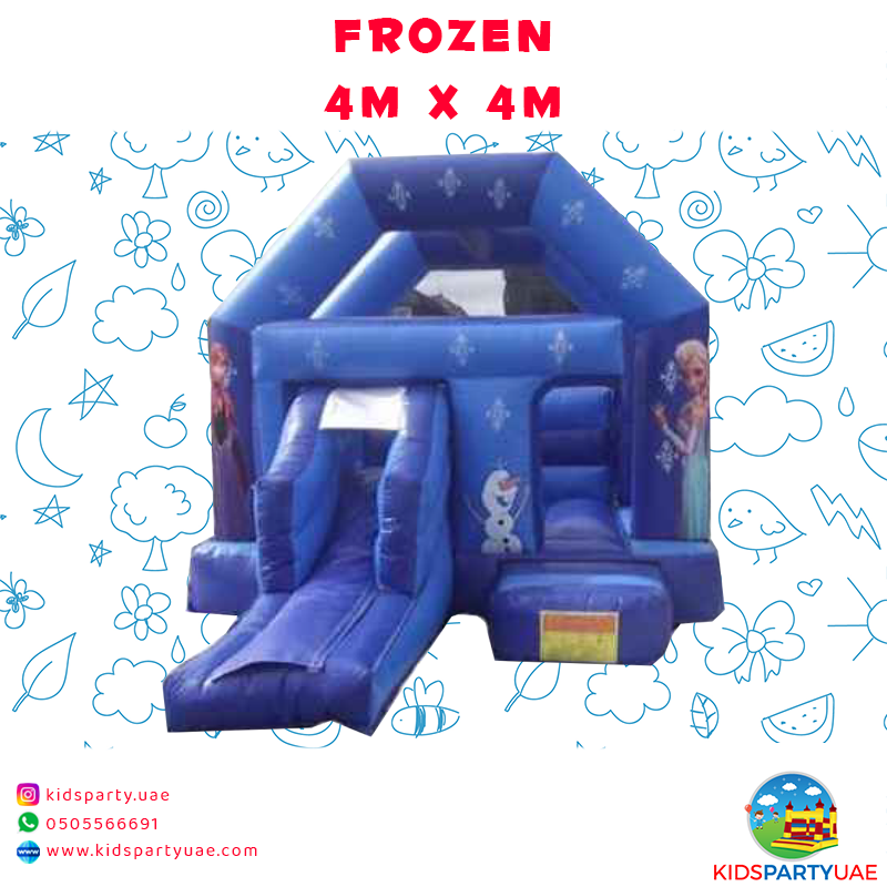 4m x 4m FROZEN SLIDE