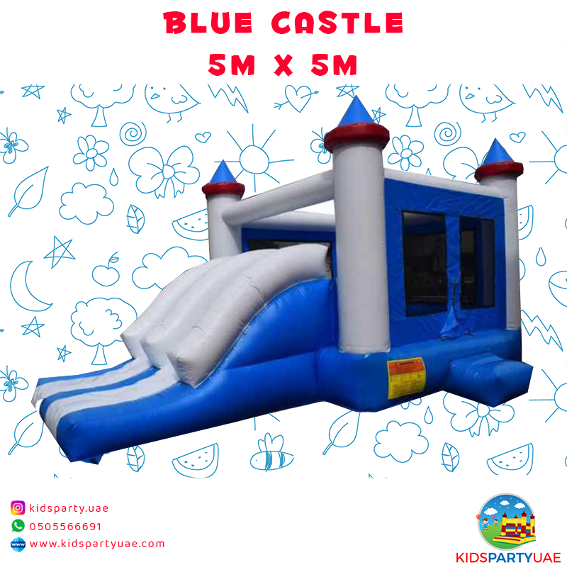 5m x 5m BLUE CASTLE