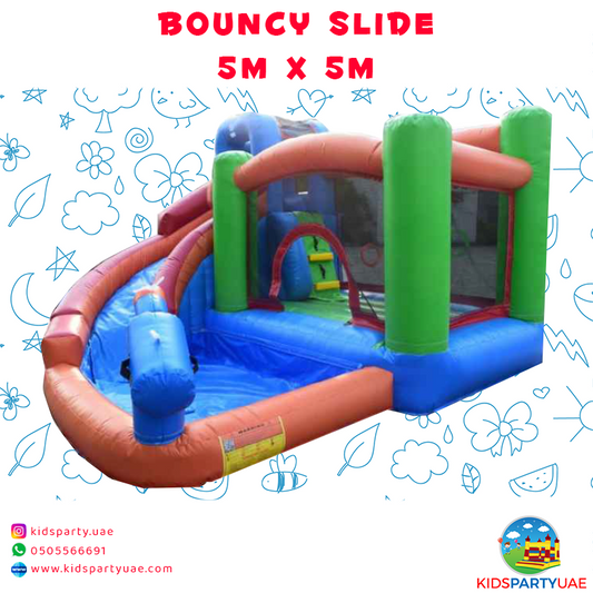 5m x 5m BOUNCY SLIDE