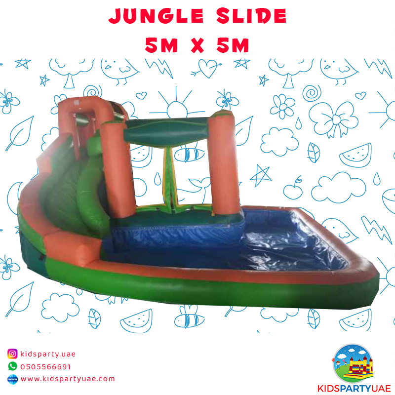 5m x 5m JUNGLE SLIDE