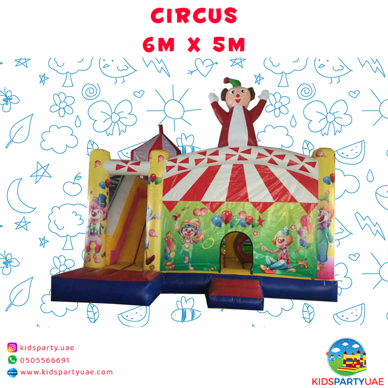 6m x 5m CIRCUS CLOWN